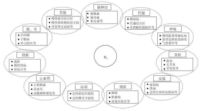 氫分子應(yīng)用于疾病治療的臨床研究進展