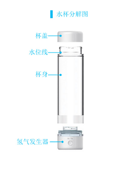 氫氣杯怎么清洗？如何快速清除雜質(zhì)水垢？