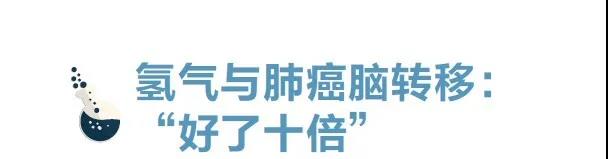 氫氣控癌連載(2)||:氫氣與肺癌腦轉(zhuǎn)移: “好了十倍”
