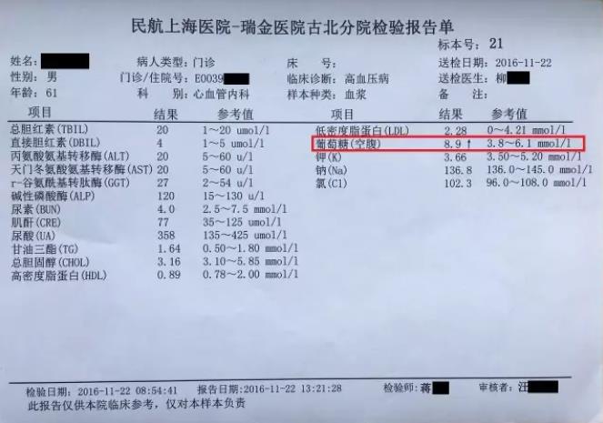 我吸氫改善糖尿病的病例