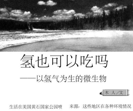 民以食為天，地球生命以氫為天！